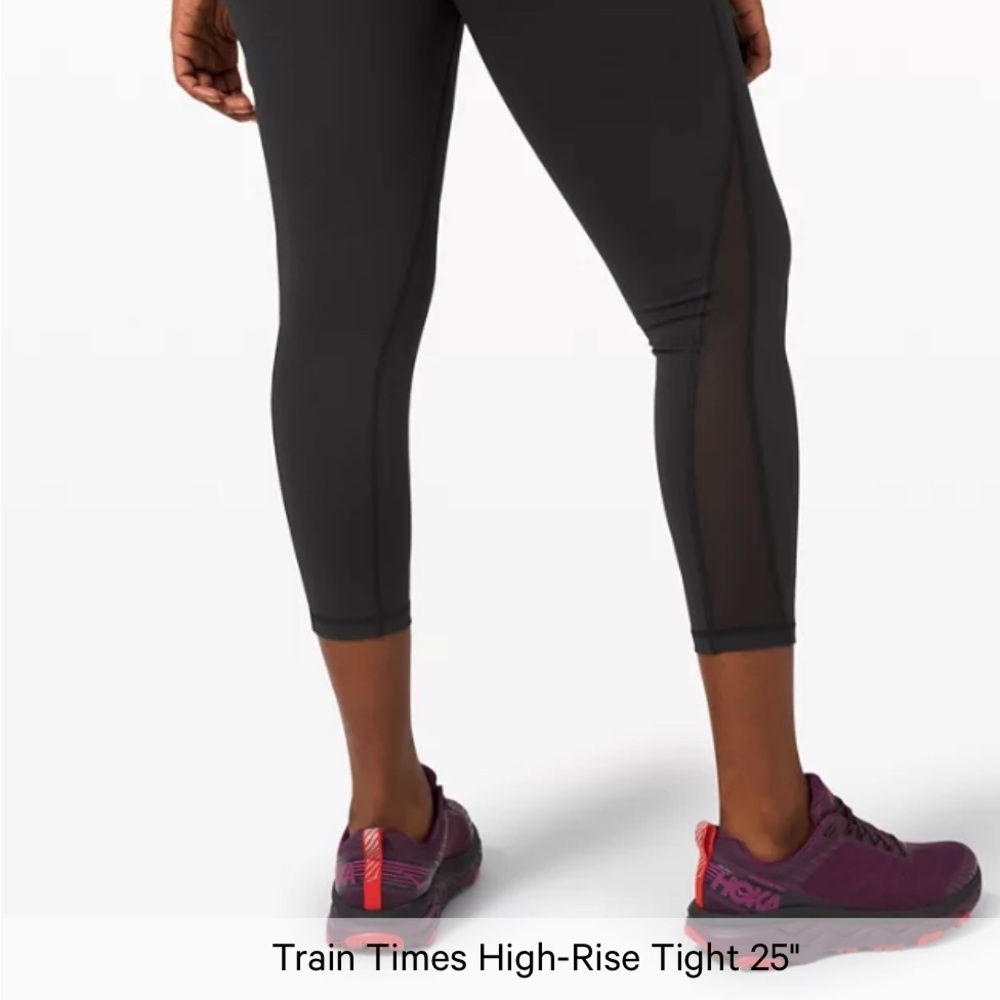 Train Times High-Rise Tight " 
DESIGNED FOR RUNNING AND TRAINING